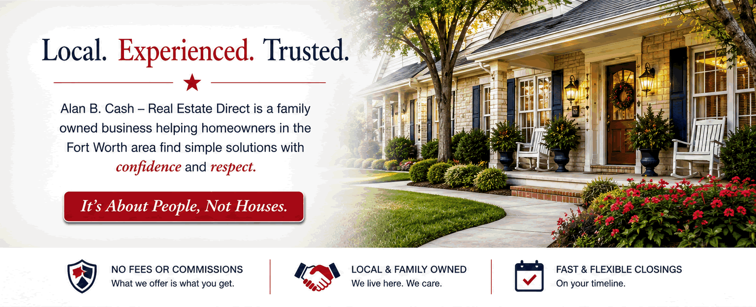Local. Experienced. Trusted. Alan B. Cash Real Estate Direct is a family owned business.